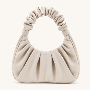 Women's JW PEI Gabbi Ruched Hobo Handbag in Ivory